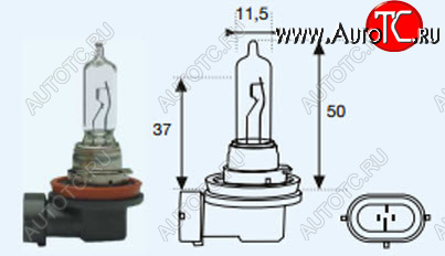 146 р. H9 (12V-65W  PGJ19-5) ЛАМПА УПАКОВКА (1 шт) BLICK BODYPARTS lp0h900-980-o  с доставкой в г. Майкоп