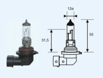 64 р. HB4 (12V-55W  P22D) ЛАМПА УПАКОВКА (1 шт) BLICK BODYPARTS lphb400-981-o  с доставкой в г. Майкоп. Увеличить фотографию 1