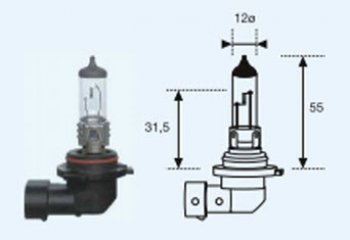 77 р. HB4 (12V-51W  P22D) ЛАМПА УПАКОВКА (1 шт) BLICK BODYPARTS lphb400-980-o  с доставкой в г. Майкоп. Увеличить фотографию 1