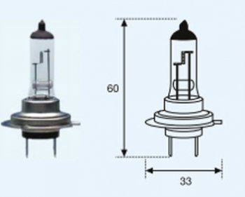 44 р. H7 (24V-70W  PX26D) ЛАМПА УПАКОВКА (1 шт) BLICK BODYPARTS lp0h700-982-o  с доставкой в г. Майкоп. Увеличить фотографию 1