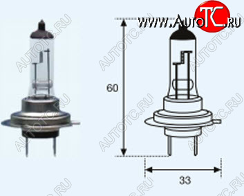 44 р. H7 (24V-70W  PX26D) ЛАМПА УПАКОВКА (1 шт) BLICK BODYPARTS lp0h700-982-o  с доставкой в г. Майкоп