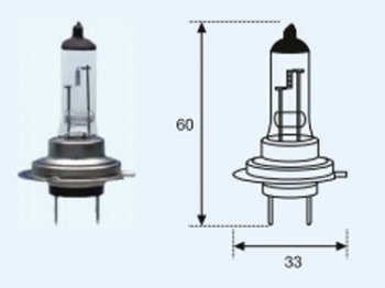 57 р. H7 (12V-55W  PX26D) ЛАМПА УПАКОВКА (1 шт) BLICK BODYPARTS lp0h700-980-o  с доставкой в г. Майкоп. Увеличить фотографию 1