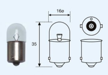 73 р. R10W (T16 12V-10W  BA15s) ЛАМПА УПАКОВКА (10 шт) BLICK BODYPARTS lpr1000-980-t  с доставкой в г. Майкоп. Увеличить фотографию 1