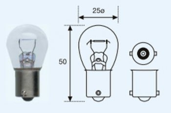 299 р. P21W (S25 12V-21W  BA15s) ЛАМПА УПАКОВКА (10 шт) BLICK BODYPARTS lp21w00-980-t  с доставкой в г. Майкоп. Увеличить фотографию 1