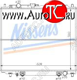 5 249 р. PAJERO РАДИАТОР ОХЛАЖДЕН AT 2.8 (турбодизель) BODYPARTS mbpaj93-913  с доставкой в г. Майкоп