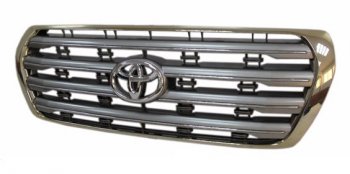 8 849 р. LANDCRUISER РЕШЕТКА РАДИАТОРА ХРОМ-СЕР BODYPARTS tylan08-101hg  с доставкой в г. Майкоп. Увеличить фотографию 1