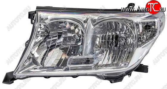 16 849 р. Фара левая (под корректор) DEPO Toyota Land Cruiser 200 дорестайлинг (2007-2012)  с доставкой в г. Майкоп