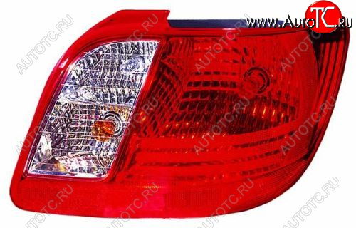 4 649 р. Правый фонарь DEPO  KIA Rio  2 JB (2005-2009) дорестайлинг седан  с доставкой в г. Майкоп