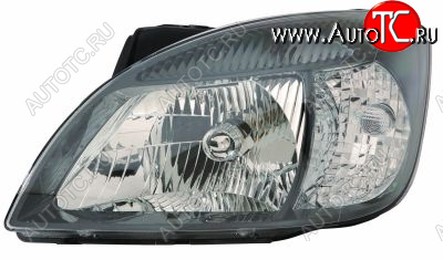 9 999 р. Левая фара (c электрокорректором) DEPO KIA Rio 2 JB дорестайлинг седан (2005-2009)  с доставкой в г. Майкоп