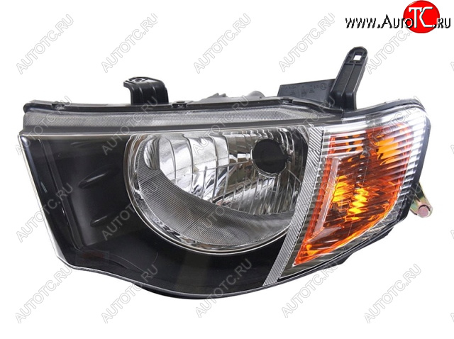 7 299 р. Левая фара (под корректор) DEPO Mitsubishi L200 4  дорестайлинг (2006-2014)  с доставкой в г. Майкоп