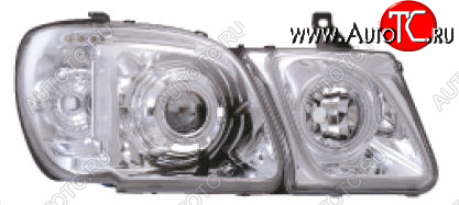 24 699 р. LX470 ФАРА Л+П (КОМПЛЕКТ) ТЮНИНГ ЛИНЗОВАН С СВЕТЯЩ ОБОДК ЛИТОЙ ПРОЗРАЧ УК.ПОВОР (EAGLE EYES) ВНУТРИ ХРОМ EAGLE EYES lx47098-000h-n  с доставкой в г. Майкоп
