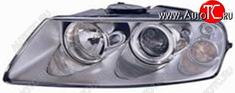 0 р. Левая фара (c электрокорректором) DEPO Volkswagen Touareg GP дорестайлинг (2002-2007)  с доставкой в г. Майкоп
