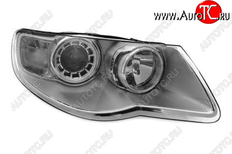 13 399 р. Правая фара (c электрокорректором) DEPO Volkswagen Touareg GP рестайлинг (2006-2010)  с доставкой в г. Майкоп