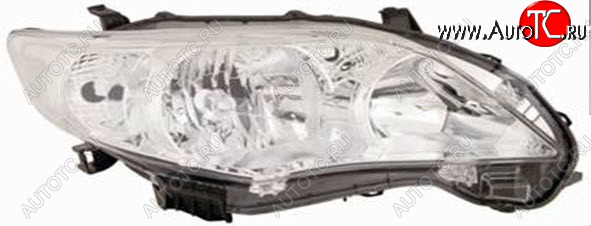 8 349 р. Правая фара (под корректор) BodyParts Toyota Corolla E150 седан рестайлинг (2009-2013)  с доставкой в г. Майкоп