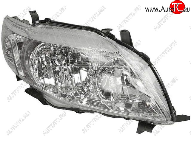3 699 р. Правая фара (под корректор) BODYPARTS Toyota Corolla E150 седан дорестайлинг (2006-2010)  с доставкой в г. Майкоп