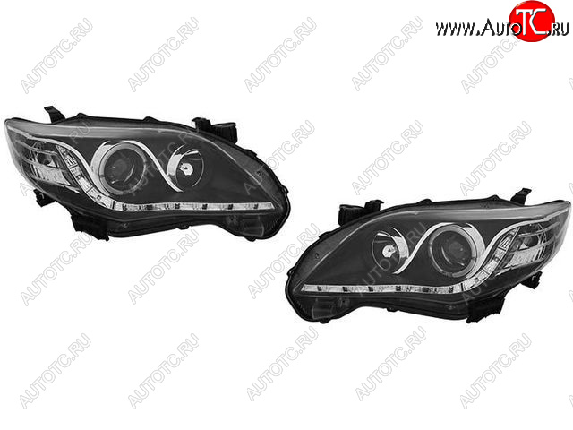 33 899 р. COROLLA ФАРА Л+П (КОМПЛЕКТ) (СЕДАН) ТЮНИНГ ЛИНЗОВАН (DEVIL EYES) С СВЕТЯЩ ОБОДК +- ПКОРРЕКТОР ВНУТРИ ЧЕРН EAGLE EYES tycrl10-001b-n  с доставкой в г. Майкоп