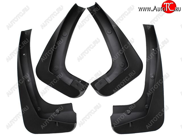 5 849 р. X3 БРЫЗГОВИК ПЕРЕДН КРЫЛА Л+П (КОМПЛЕКТ) + ЗАДН (4 шт) BODYPARTS bm0x307-310-n  с доставкой в г. Майкоп
