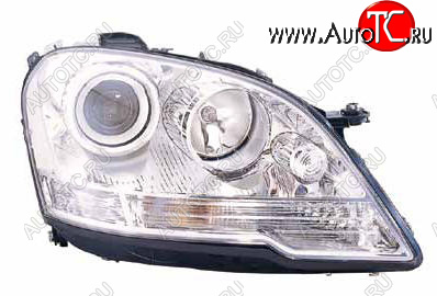 15 699 р. Правая фара (c электрокорректором, линзован) DEPO  Mercedes-Benz ML class  W164 (2008-2011) рестайлинг  с доставкой в г. Майкоп