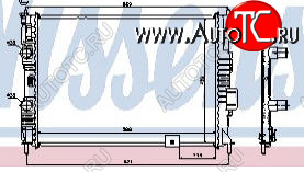 8 999 р. QASHQAI РАДИАТОР ОХЛАЖДЕН 2 (NISSENS) (AVA) (см.каталог) NISSENS nnqas07-910  с доставкой в г. Майкоп