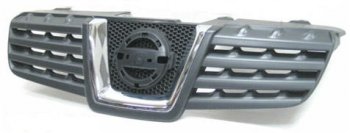 3 179 р. QASHQAI {Tekna} РЕШЕТКА РАДИАТОРА С ХРОМ МОЛДИНГ (Тайвань) ЧЕРН TYG nnqas07-101b  с доставкой в г. Майкоп. Увеличить фотографию 1