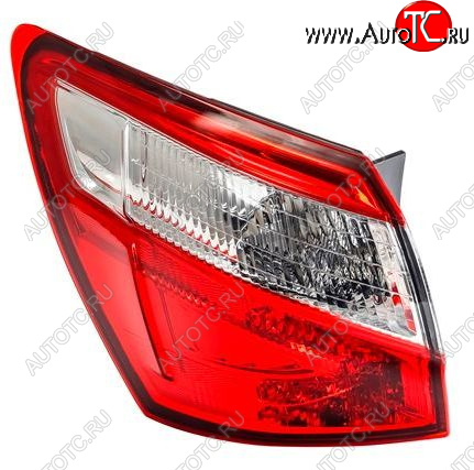 6 699 р. Левый фонарь (диодный) DEPO Nissan Qashqai 1 J10 рестайлинг (2010-2013)  с доставкой в г. Майкоп