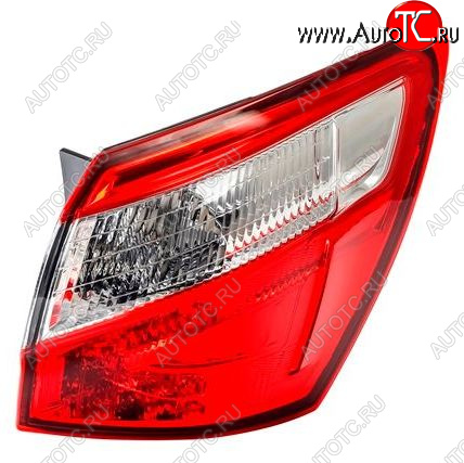 6 699 р. Правый фонарь (диодный) DEPO  Nissan Qashqai  1 (2010-2013) J10 рестайлинг  с доставкой в г. Майкоп
