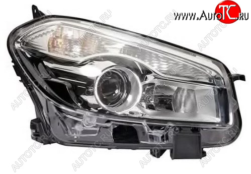 15 849 р. Правая фара (под корректор, линзован) DEPO  Nissan Qashqai  1 (2010-2013) J10 рестайлинг  с доставкой в г. Майкоп