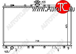 7 599 р. GRANDIS РАДИАТОР ОХЛАЖДЕН BODYPARTS mbgra04-912  с доставкой в г. Майкоп
