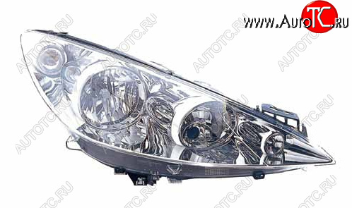 13 699 р. Правая фара (c электрокорректором) DEPO Peugeot 308 T7 хэтчбек 5 дв. дорестайлинг (2007-2011)  с доставкой в г. Майкоп