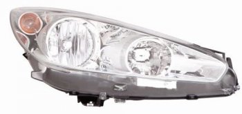 Правая фара (c электрокорректором) DEPO Peugeot 308  T7 (2011-2014) хэтчбэк 5 дв. рестайлинг