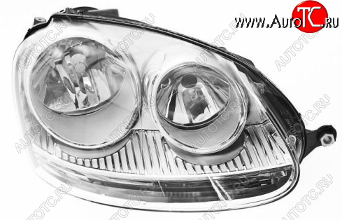 9 249 р. Правая фара (c электрокорректором) DEPO Volkswagen Jetta A5 седан (2005-2011)  с доставкой в г. Майкоп
