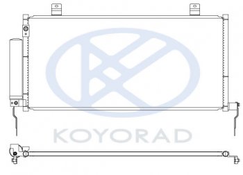 9 399 р. GALANT КОНДЕНСАТОР КОНДИЦ (KOYO) KOYORAD mbgal04-931  с доставкой в г. Майкоп. Увеличить фотографию 1