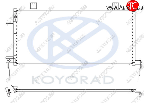 9 399 р. GALANT КОНДЕНСАТОР КОНДИЦ (KOYO) KOYORAD mbgal04-931  с доставкой в г. Майкоп