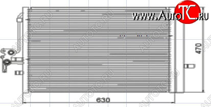 4 649 р. MONDEO КОНДЕНСАТОР КОНДИЦ (см.каталог) BODYPARTS fdmon07-933  с доставкой в г. Майкоп