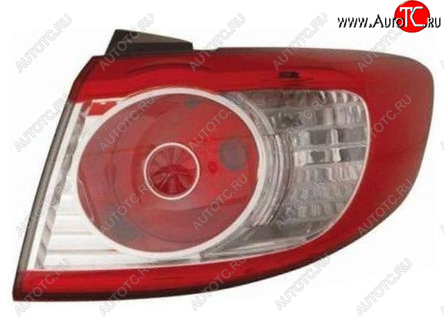 8 849 р. Правый фонарь DEPO  Hyundai Santa Fe  CM (2009-2012) рестайлинг  с доставкой в г. Майкоп
