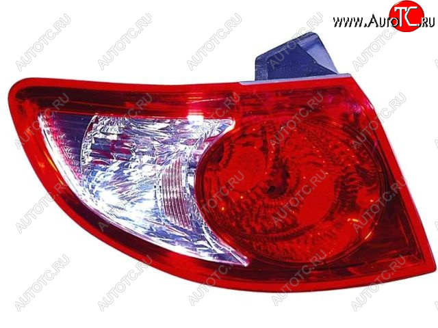 3 699 р. Левый фонарь DEPO  Hyundai Santa Fe  CM (2009-2012) рестайлинг  с доставкой в г. Майкоп