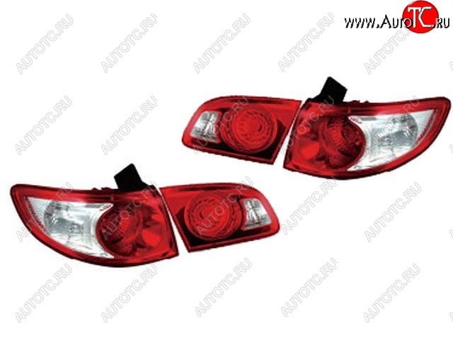 15 999 р. SANTA FE ФОНАРЬ ЗАДН ВНЕШН+ВНУТР Л+П (КОМПЛЕКТ) (4 шт) BODYPARTS hnsfe06-761-n  с доставкой в г. Майкоп