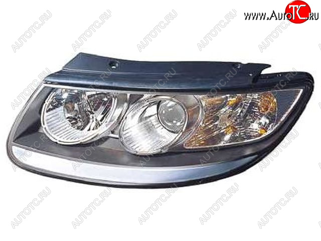 6 749 р. Левая фара (c электрокорректором) BODYPARTS Hyundai Santa Fe CM дорестайлинг (2006-2009)  с доставкой в г. Майкоп