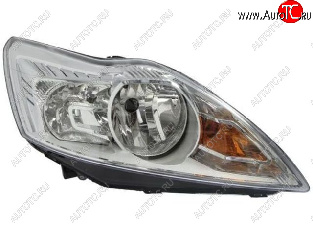 8 999 р. Правая фара (c электрокорректором) DEPO Ford Focus 2 седан рестайлинг (2007-2011)  с доставкой в г. Майкоп