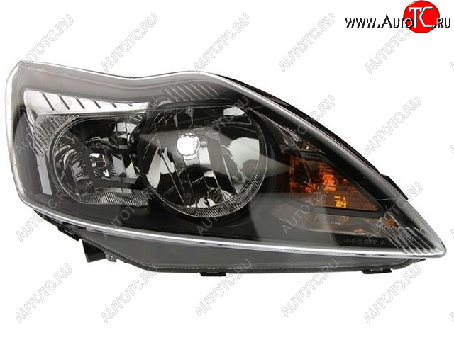 8 999 р. Правая фара (c электрокорректором) DEPO Ford Focus 2 седан рестайлинг (2007-2011)  с доставкой в г. Майкоп