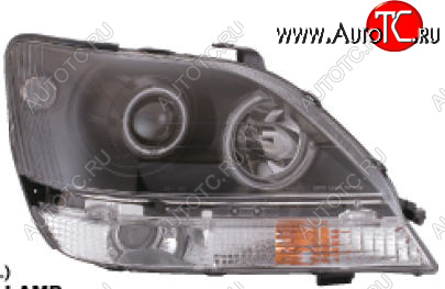 35 299 р. RX300 ФАРА Л+П (КОМПЛЕКТ) ТЮНИНГ ЛИНЗОВАН С 2 СВЕТЯЩ ОБОДК (EAGLE EYES) ВНУТРИ ЧЕРН EAGLE EYES lxrx399-003b-n  с доставкой в г. Майкоп