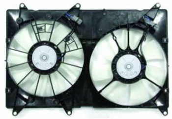 12 599 р. RX300 {TY HARIERHIGHLANDER 00-} МОТОР+ВЕНТИЛЯТОР  РАДИАТ ОХЛАЖДЕН ДВУХВЕНТИЛЯТ С КОРПУС (Тайвань) API lxrx399-920  с доставкой в г. Майкоп. Увеличить фотографию 1
