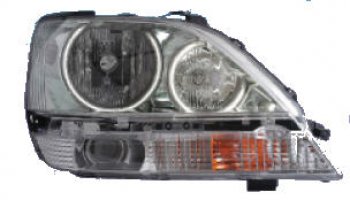 31 999 р. RX300 ФАРА Л+П (КОМПЛЕКТ) ТЮНИНГ С 2 СВЕТЯЩ ОБОДК ВНУТРИ ЧЕРН СЕР EAGLE EYES lxrx399-002g-n  с доставкой в г. Майкоп. Увеличить фотографию 1