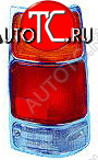 799 р. Левый фонарь DEPO Isuzu Rodeo (1998-2004)  с доставкой в г. Майкоп