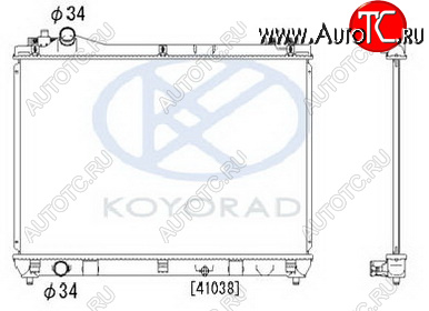 12 999 р. G.VITARA РАДИАТОР ОХЛАЖДЕН 2 MT (KOYO) KOYORAD szgvt06-910  с доставкой в г. Майкоп