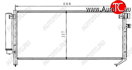 4 199 р. FORESTER КОНДЕНСАТОР КОНДИЦ BODYPARTS sbfor03-931  с доставкой в г. Майкоп