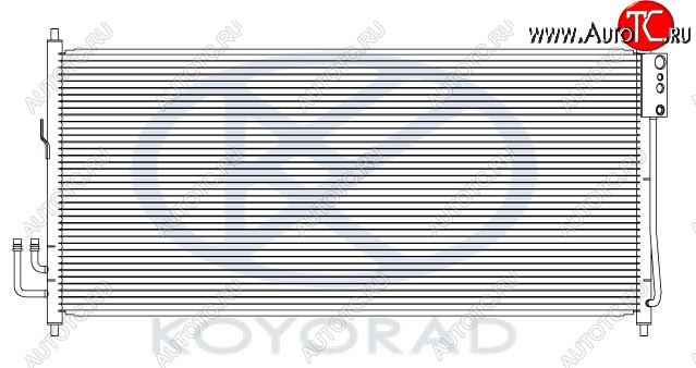 10 899 р. TEANA КОНДЕНСАТОР КОНДИЦ (KOYO) KOYORAD nnten04-930  с доставкой в г. Майкоп