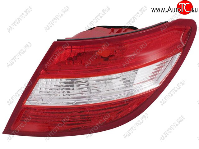 0 р. Правый фонарь DEPO Mercedes-Benz C-Class W204 дорестайлинг седан (2007-2011)  с доставкой в г. Майкоп