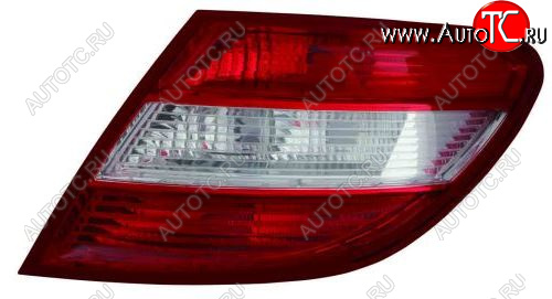 6 599 р. Правый фонарь DEPO Mercedes-Benz C-Class W204 дорестайлинг седан (2007-2011)  с доставкой в г. Майкоп