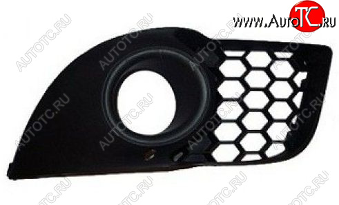 619 р. Правая вставка переднего бампера (с отверстием под ПТФ, пр-во Китай) BODYPARTS Mitsubishi Lancer 10 CY седан рестайлинг (2011-2017)  с доставкой в г. Майкоп